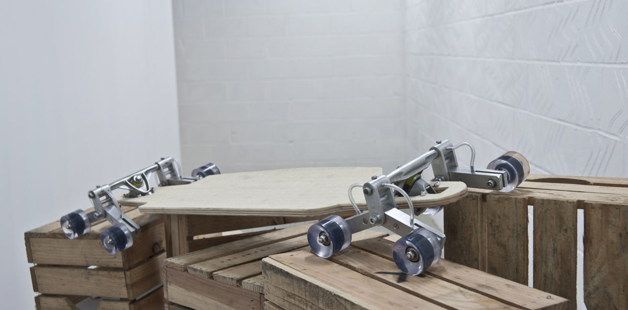 Åttahjulig skateboard går nu att köpa