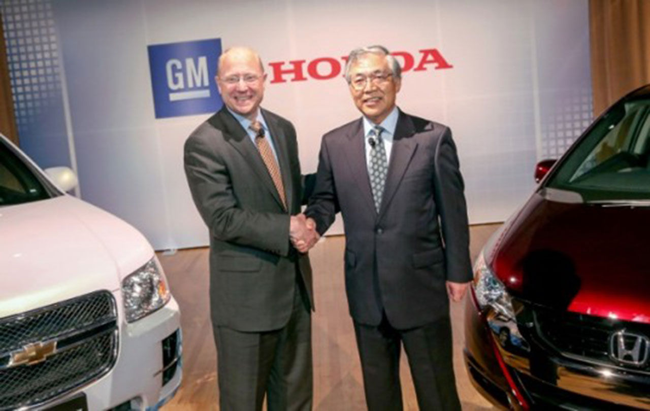 Honda går ihop med GM och utvecklar bränslecellsteknik