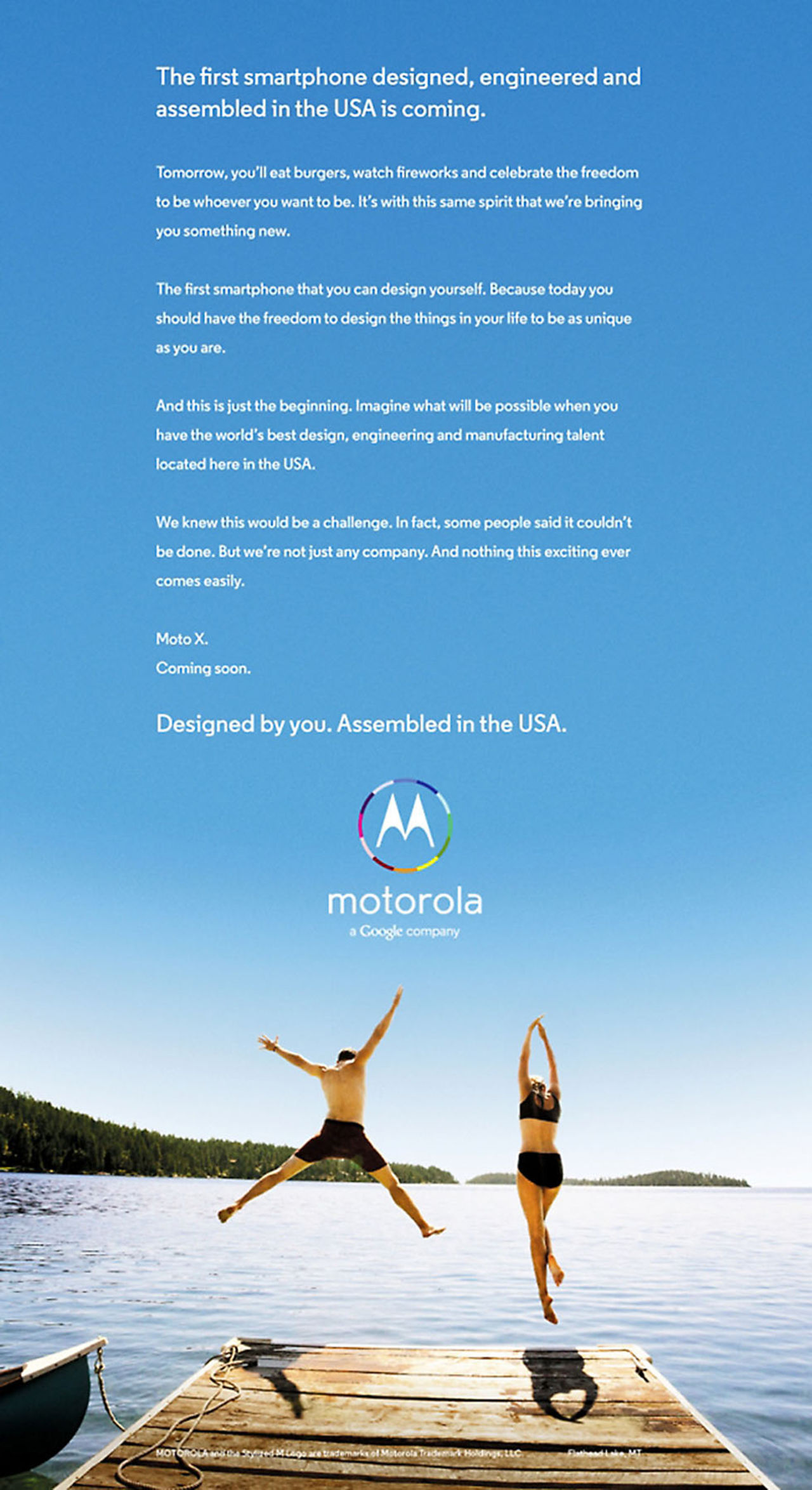 Här är första reklamen för Motorola Moto X