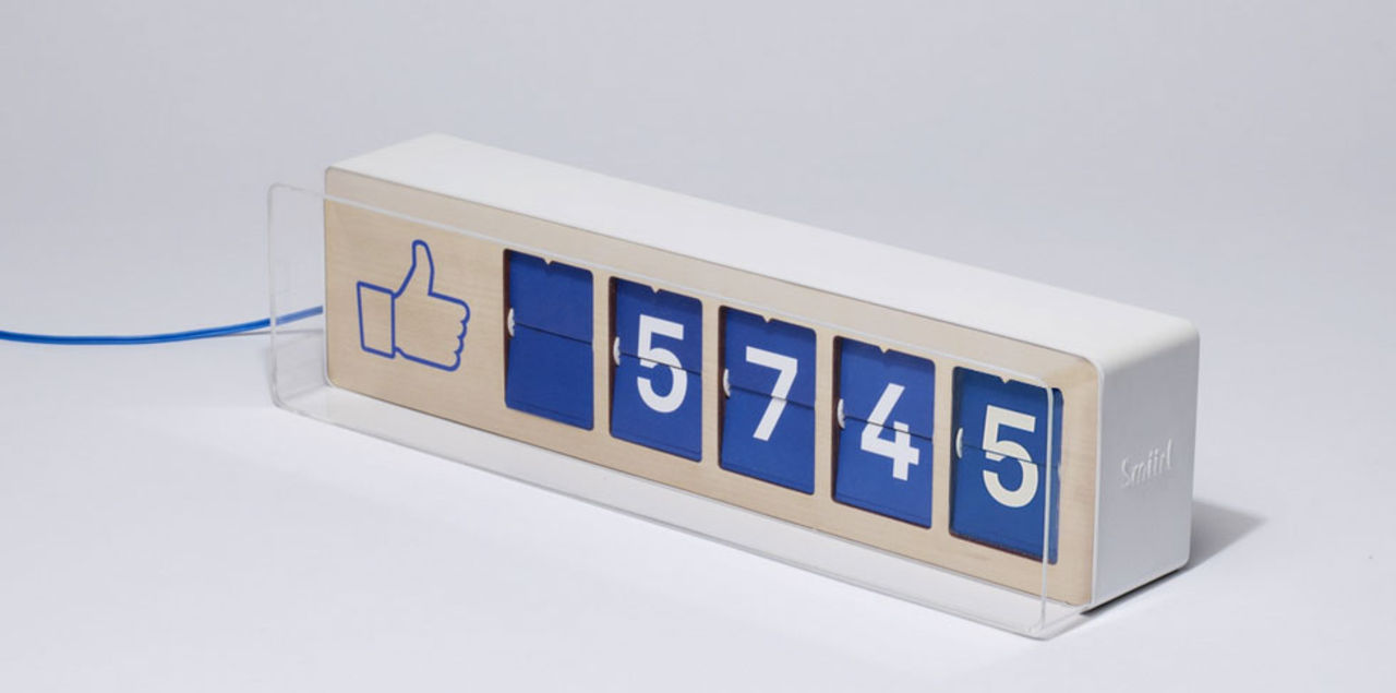 Fliike - fysisk Like-räknare