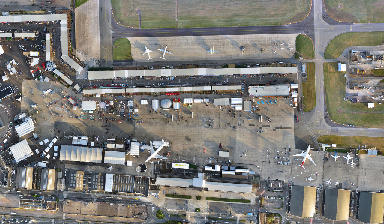 Parrot-drönare tar detaljrikt flygfoto