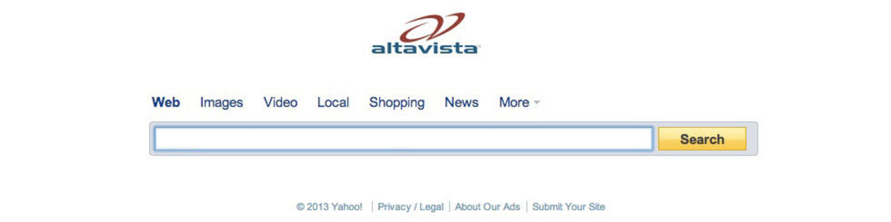 Hejdå Altavista!