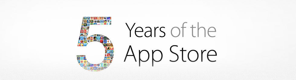 Tut  i luren - App Store fem år idag!