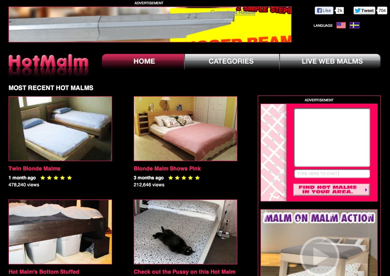 Snusksida för IKEA-möbel