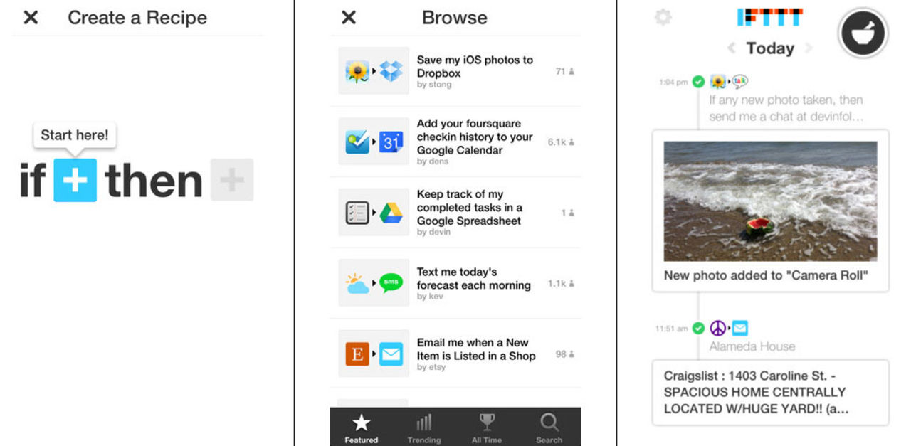 IFTTT släpper iOS-app