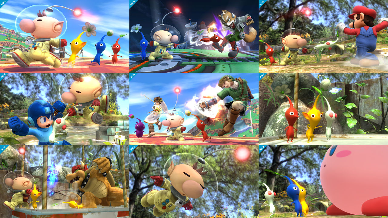 Captain Olimar till Super Smash Bros.