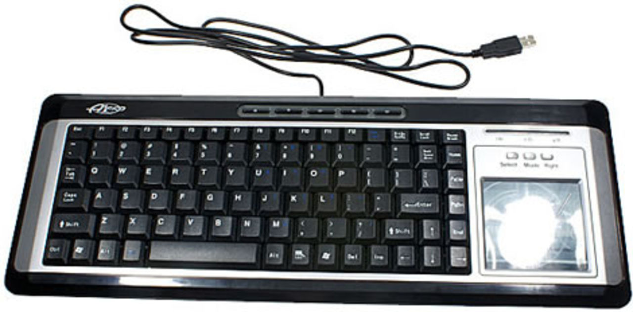 Ett tangentbord som läser skrift