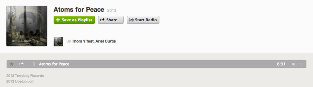 Radiohead-sångare drar tillbaks musik från Spotify
