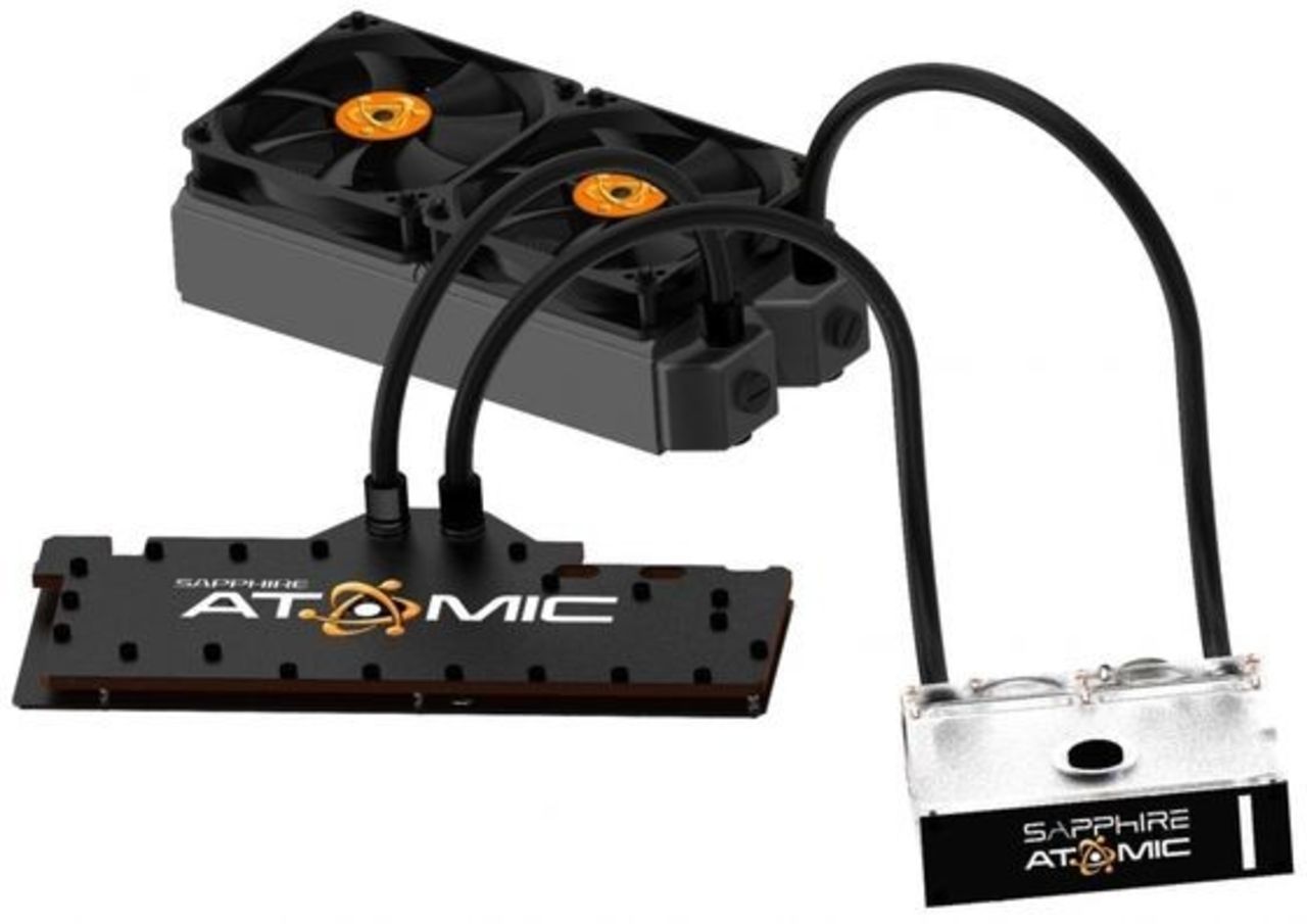 Bilder på Sapphire Radeon 7990 Atomic