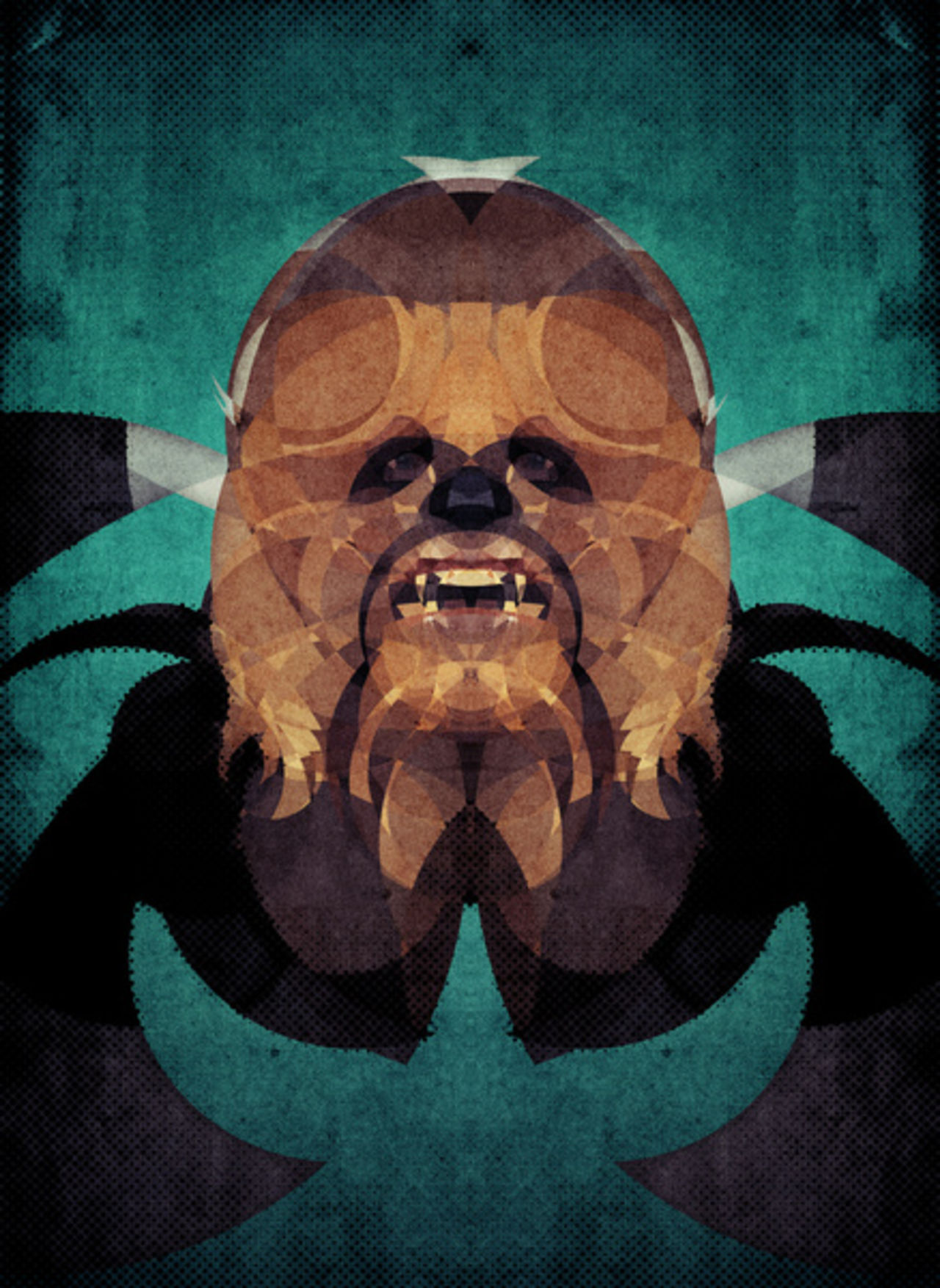 Snygga Star Wars- och Streetfightertryck