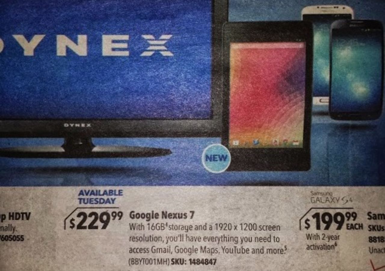 Bilder på vad som påstås vara nya Nexus 7