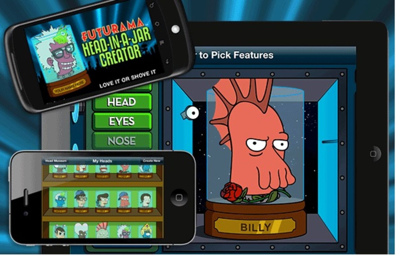 Fixa bilder på huvuden i glasburkar