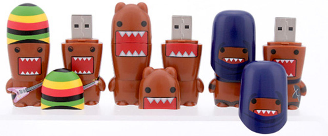 Domo-kun som USB-minne