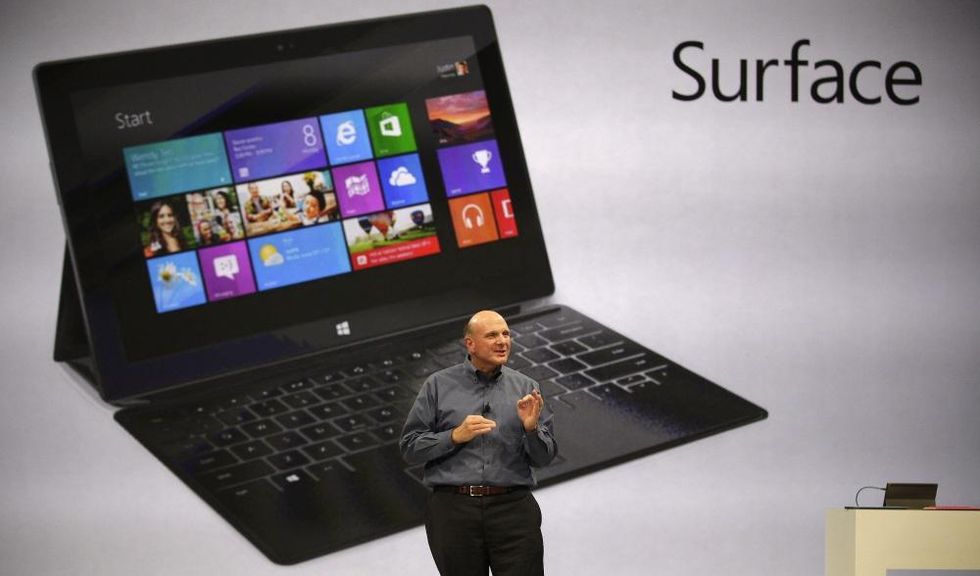 Ballmer säger att Microsoft tillverkade för många Surface RT