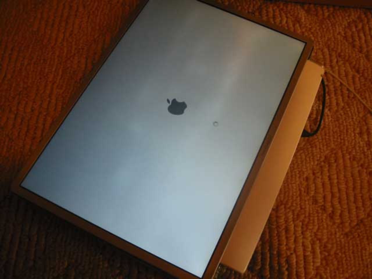 Tablet av PowerBook och Wacom-bräda