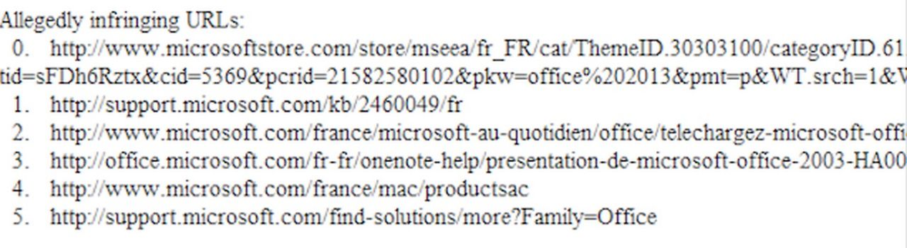 Microsoft ber Google att blockera...Microsoft