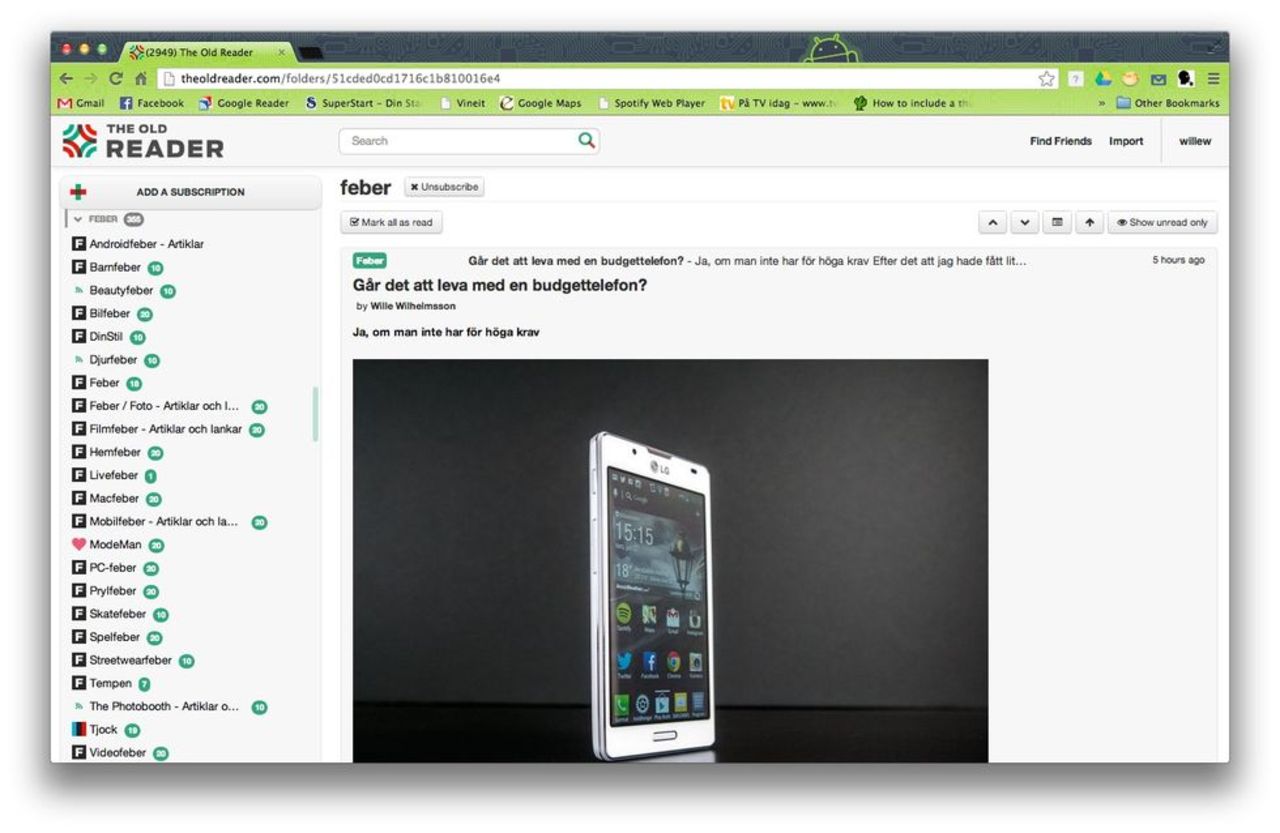 RSS-läsaren The Old Reader stänger ner för allmänheten