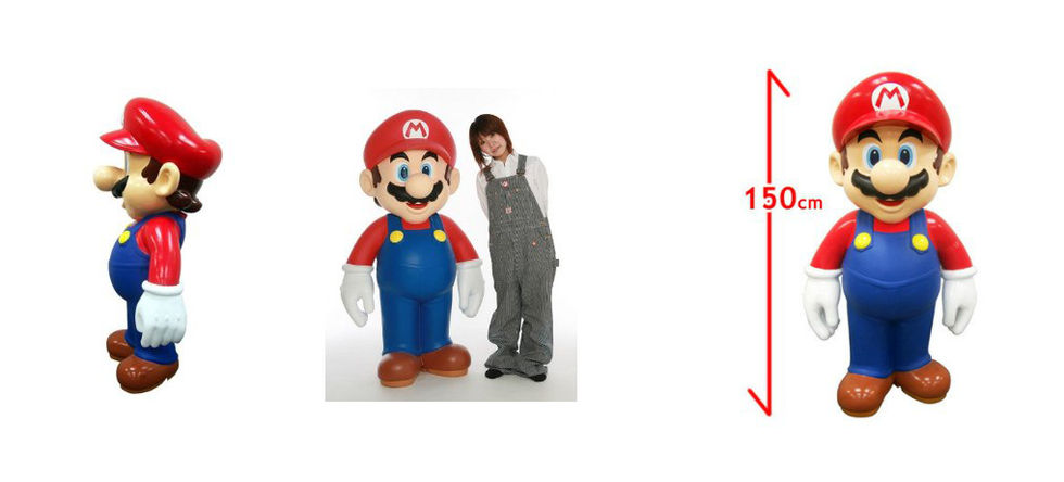 Köp en Mariostaty i verklig storlek