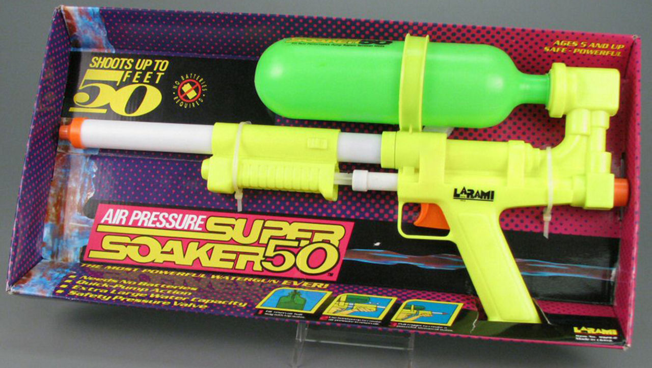NASA-ingenjör låg bakom Super Soaker