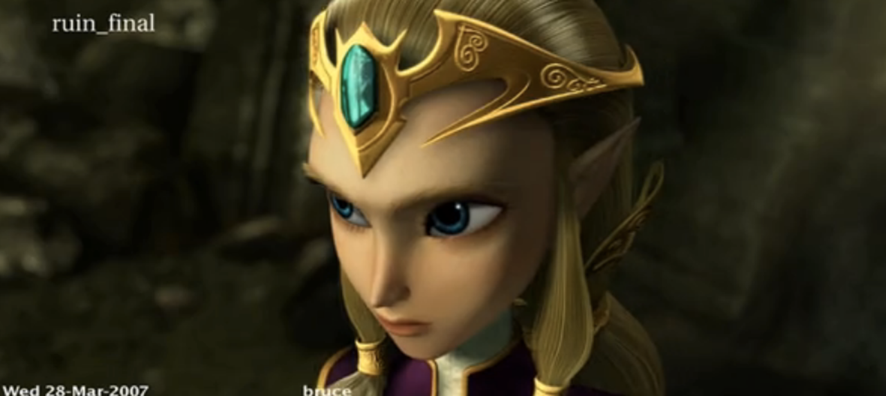 Klipp från datoranimerad Zelda-film