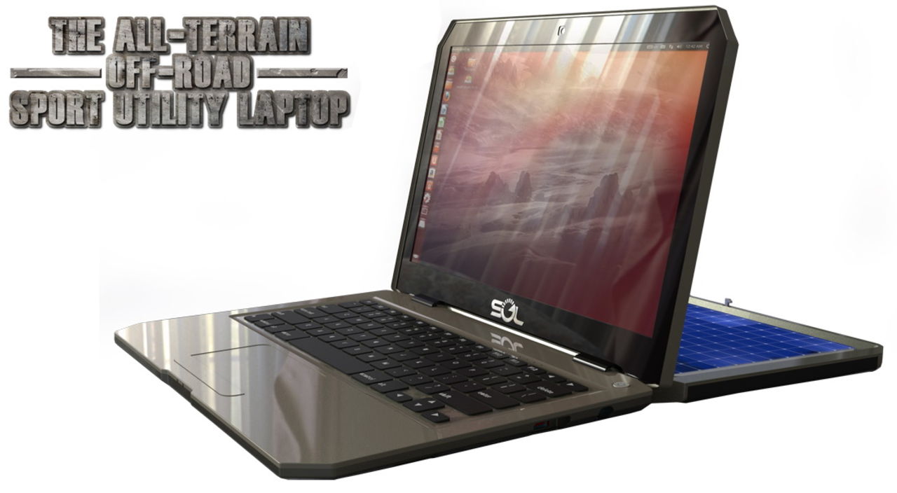 Ubuntu-driven bärbar som laddas med solceller