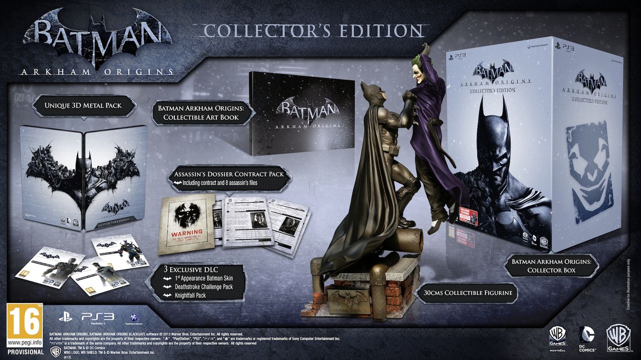 En titt på Batman: Arkham Origins Collector’s Edition