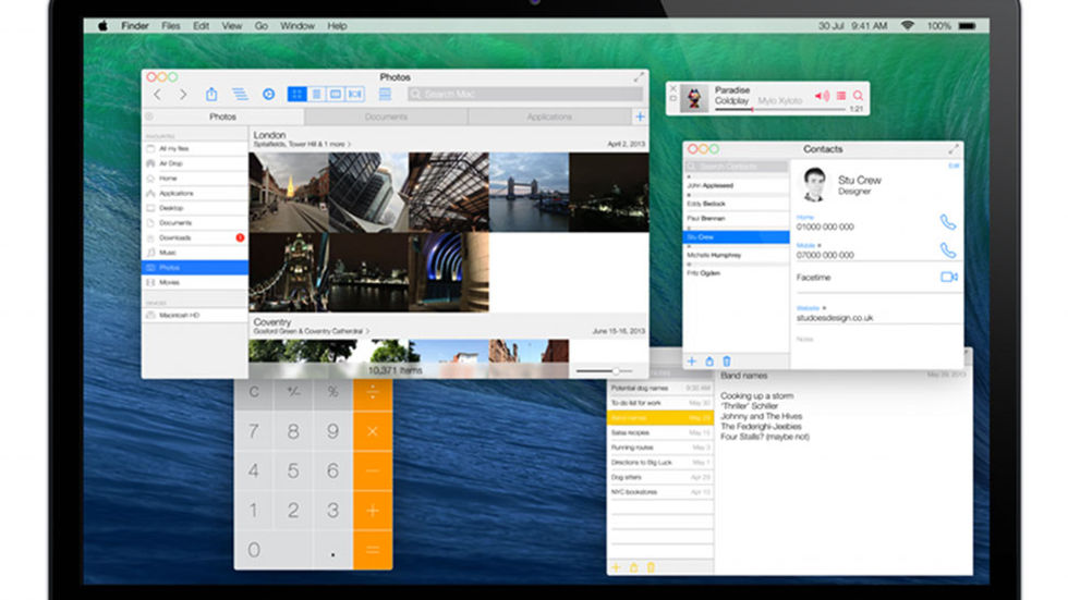 Om OS X hade sett ut som iOS 7