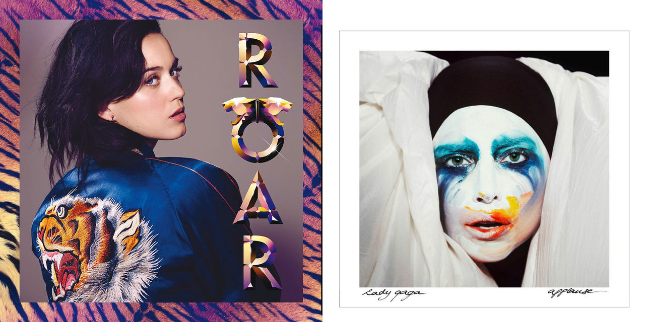 Gaga och Perrys singlar läcker