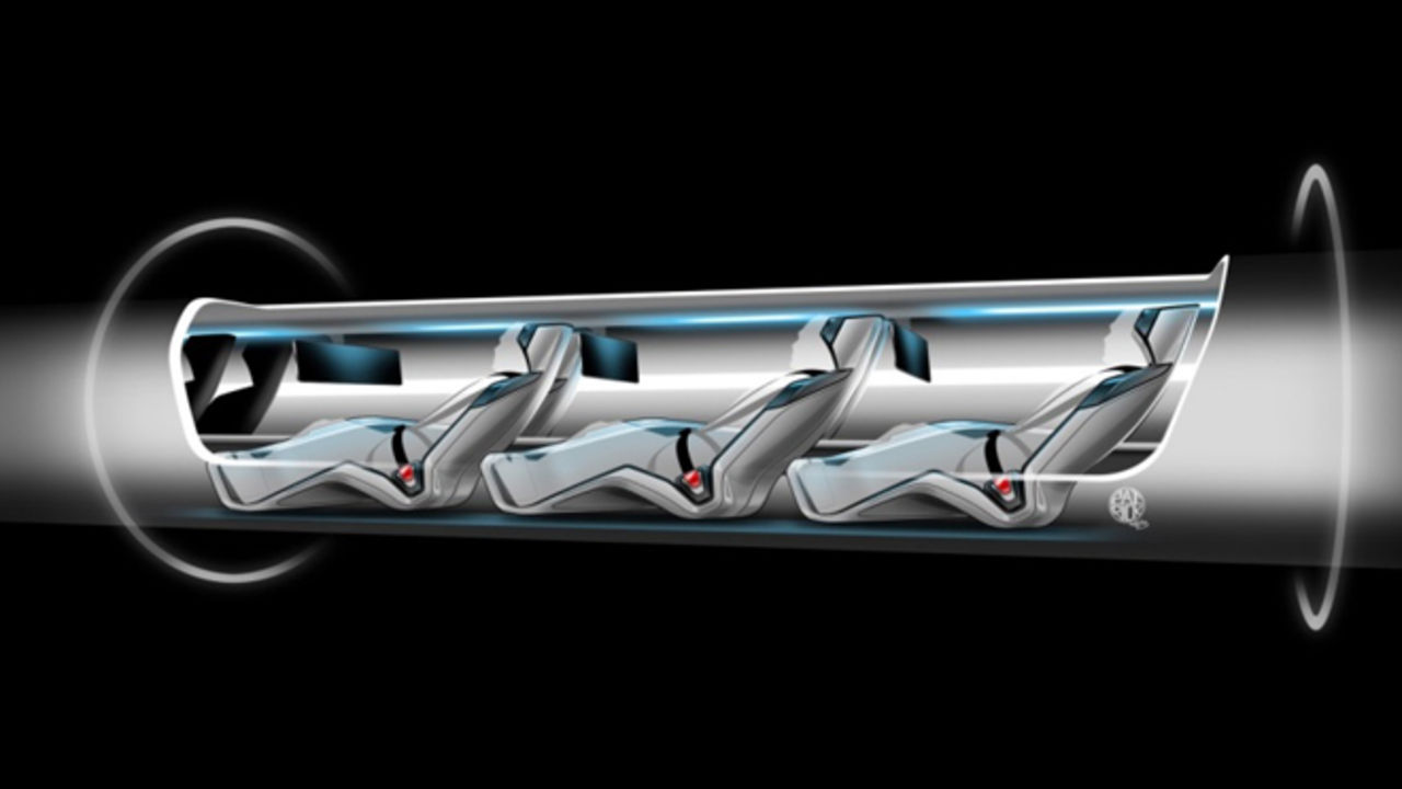 Elon Musk presenterar Hyperloop