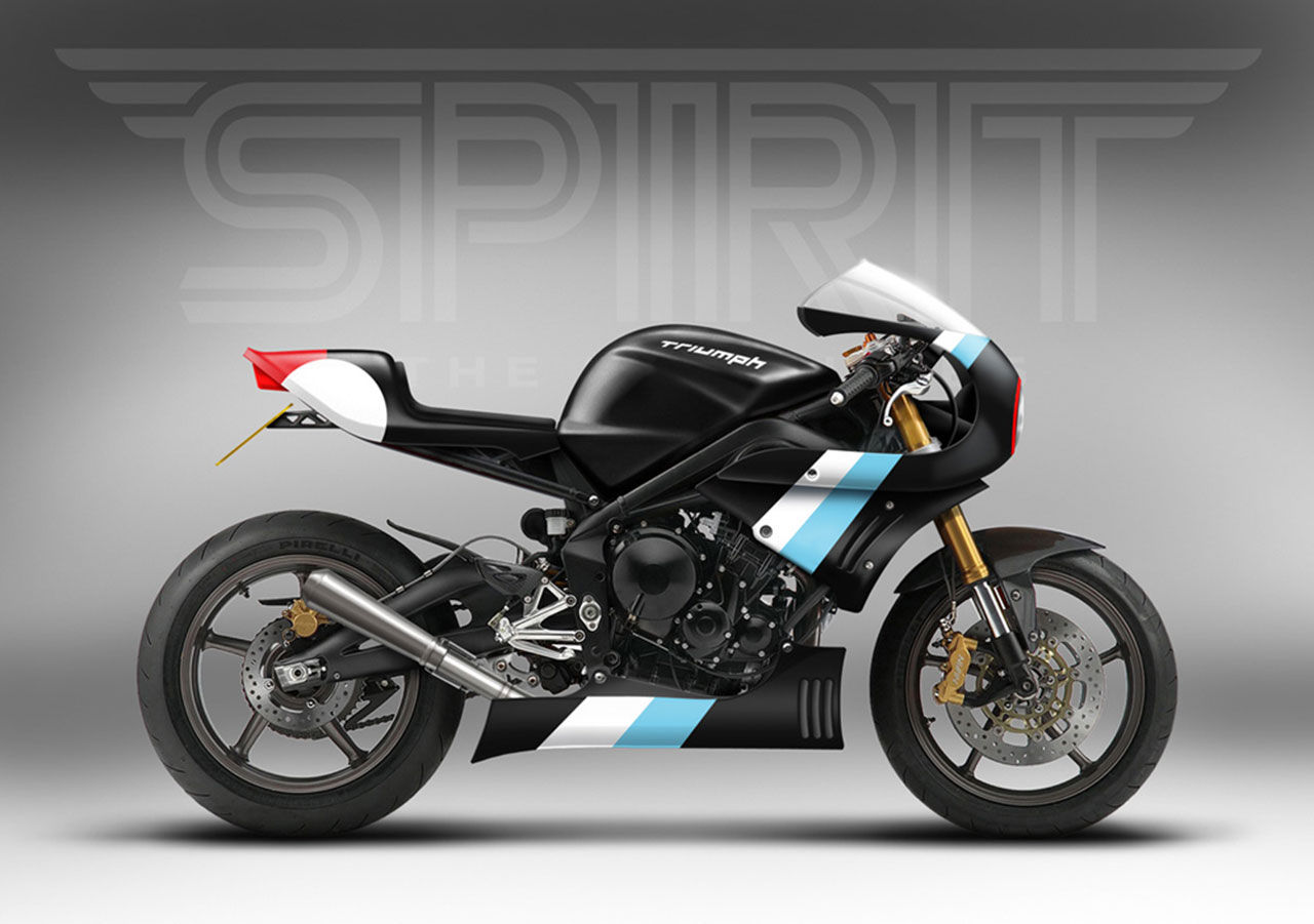 Retrofiera din Triumph 675 Daytona