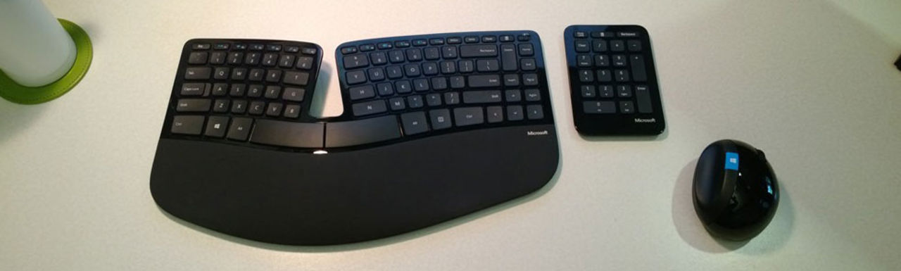 Microsoft presenterar tangentbordet Sculpt