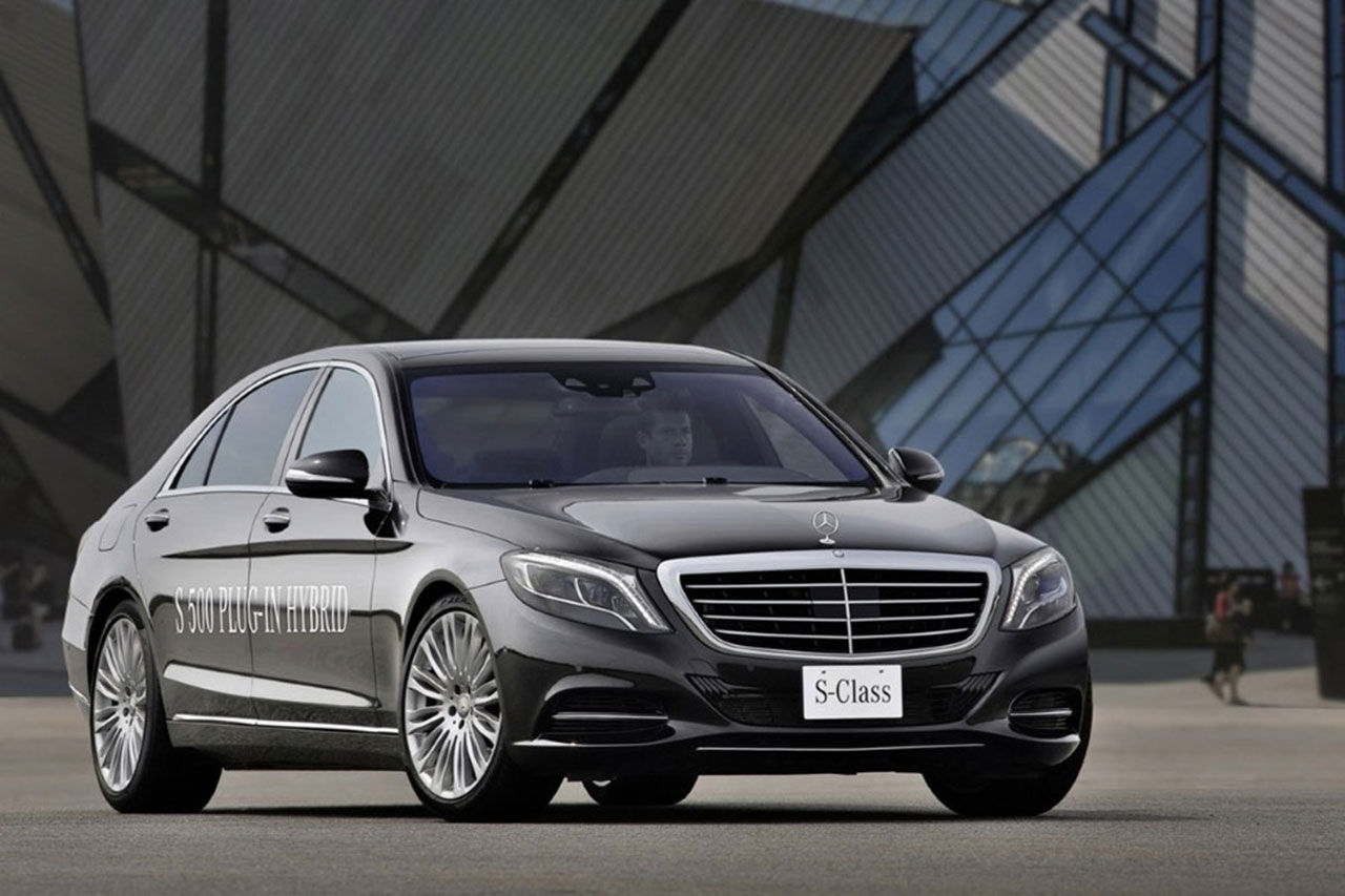 Mercedes S 500 som hybrid