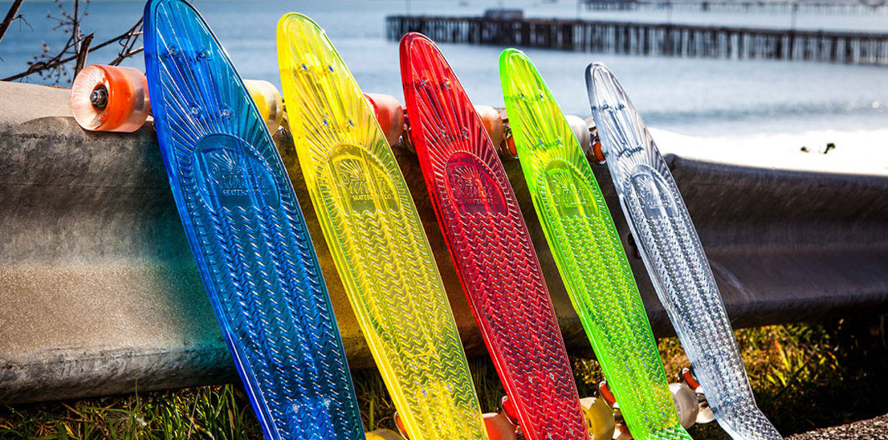 Genomskinliga plastbrädor