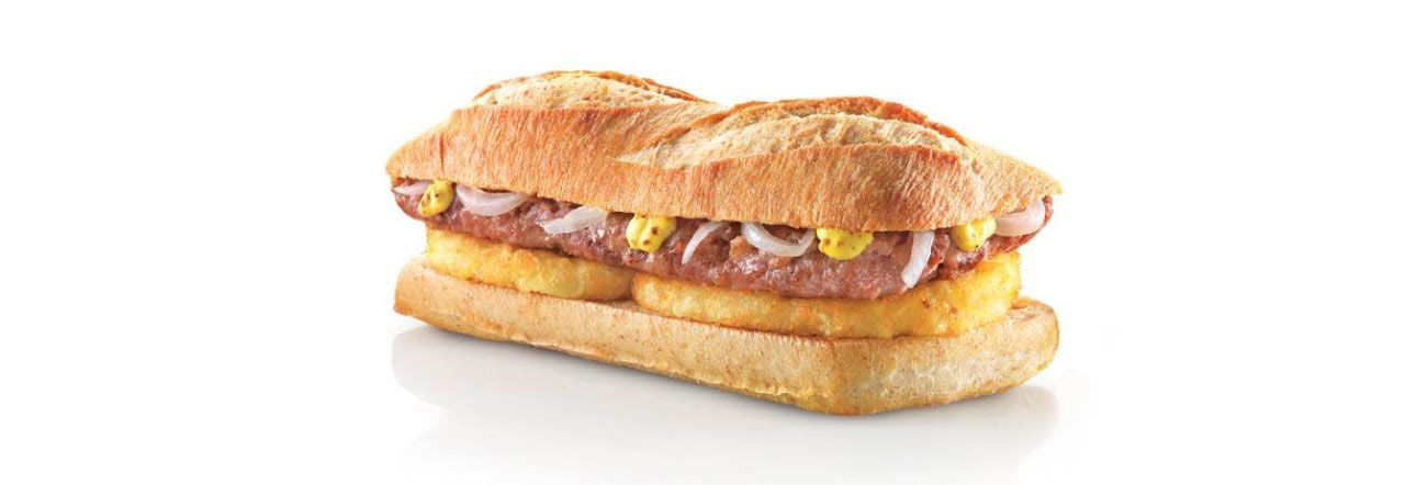 McDonald's i Italien serverar korvburgare