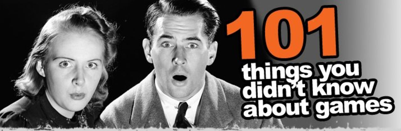 101 saker ni inte visste om TV-spel