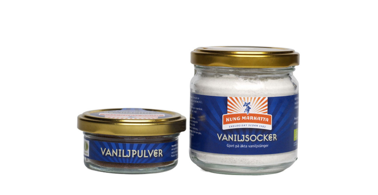 Det är gott med äkta vanilj