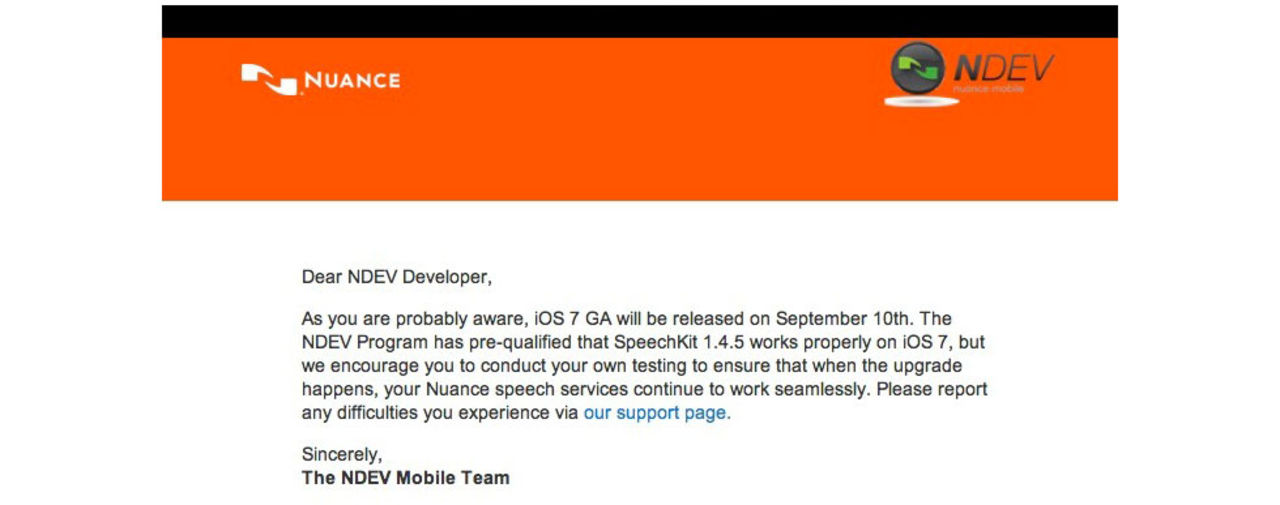 iOS 7 släpps till alla den 10:e september