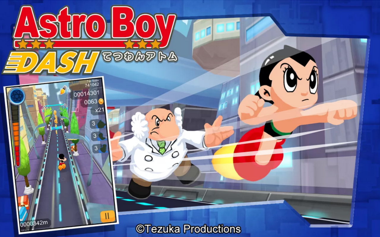 Astro Boy Dash har sprungit in på Google Play