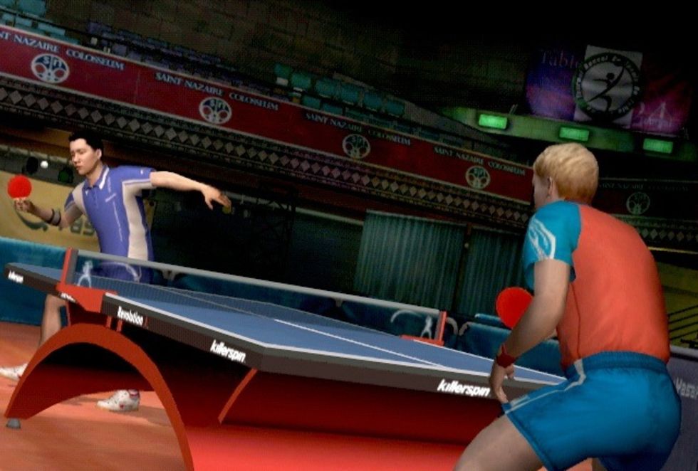 Table Tennis för Wii. Förhoppningsvis bättre än Wii Tennis. Feber / Spel