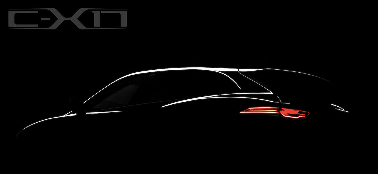 Första bilden på Jaguar C-X17 Concept