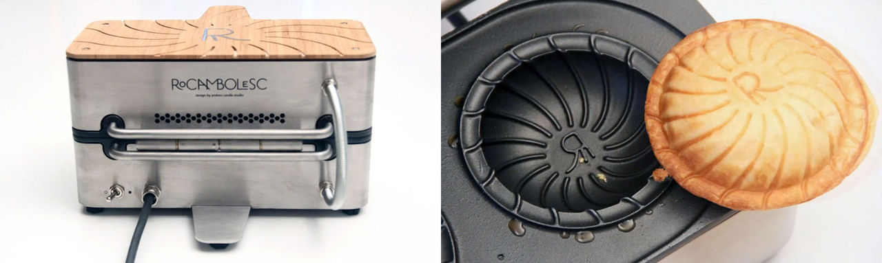 Varmt bröd med kall glass