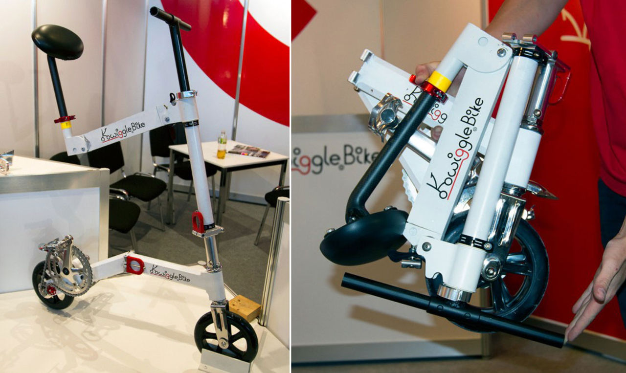 Världens minsta hopfällbara cykel