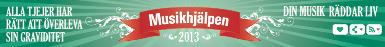 Årets tema för Musikhjälpen 2013