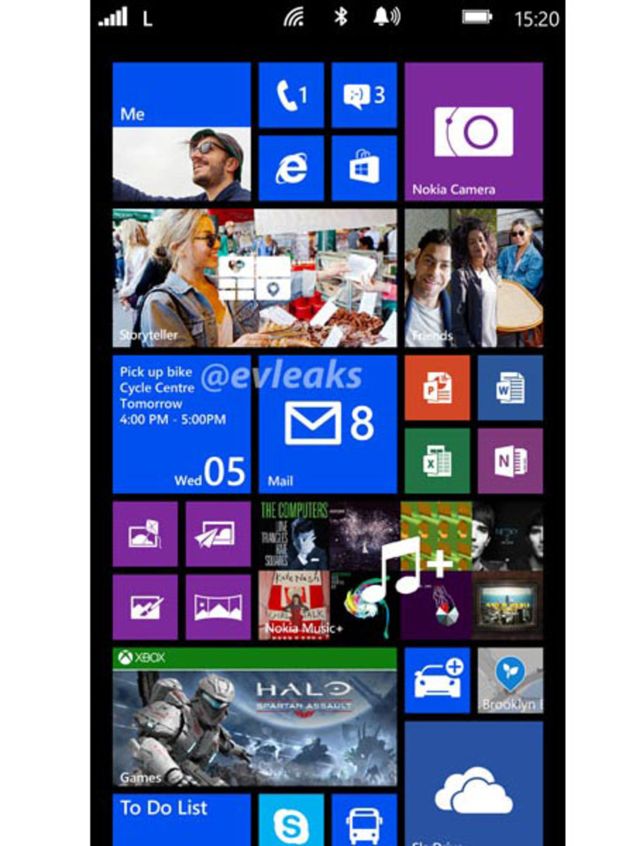 Många ikoner på ny Nokia?