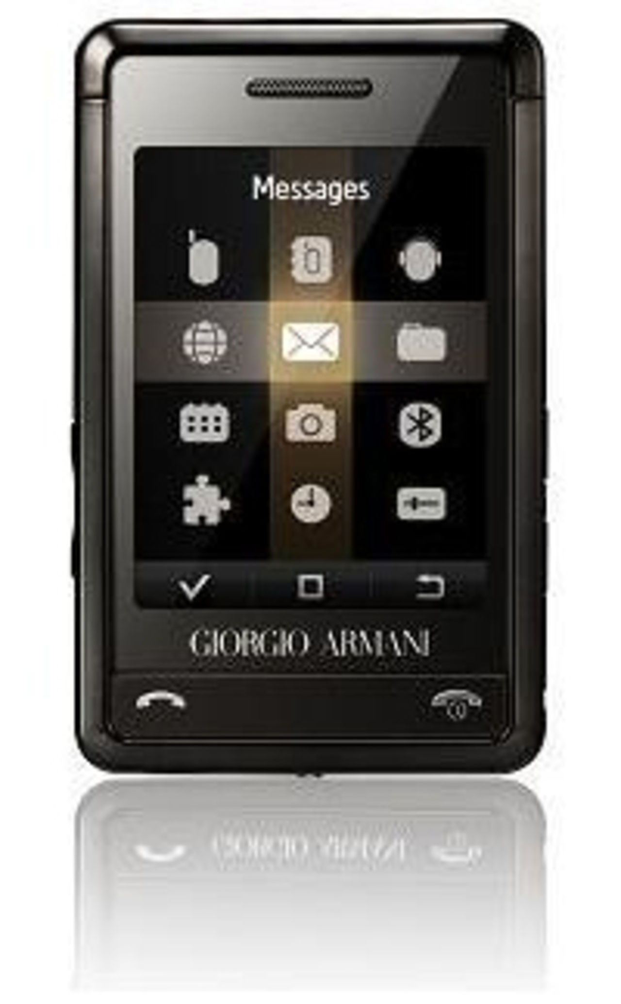 Armani-telefonen presenterad