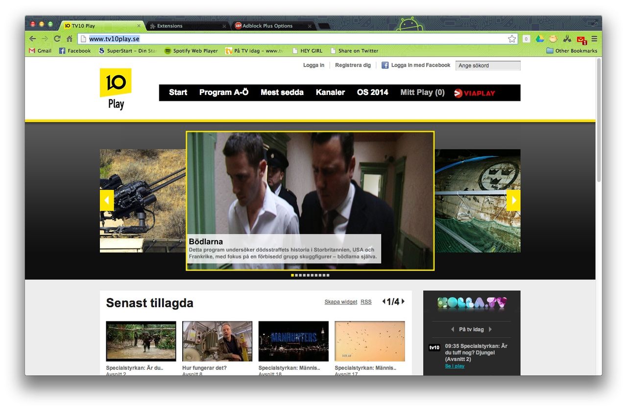 Idag lanseras TV10 Play