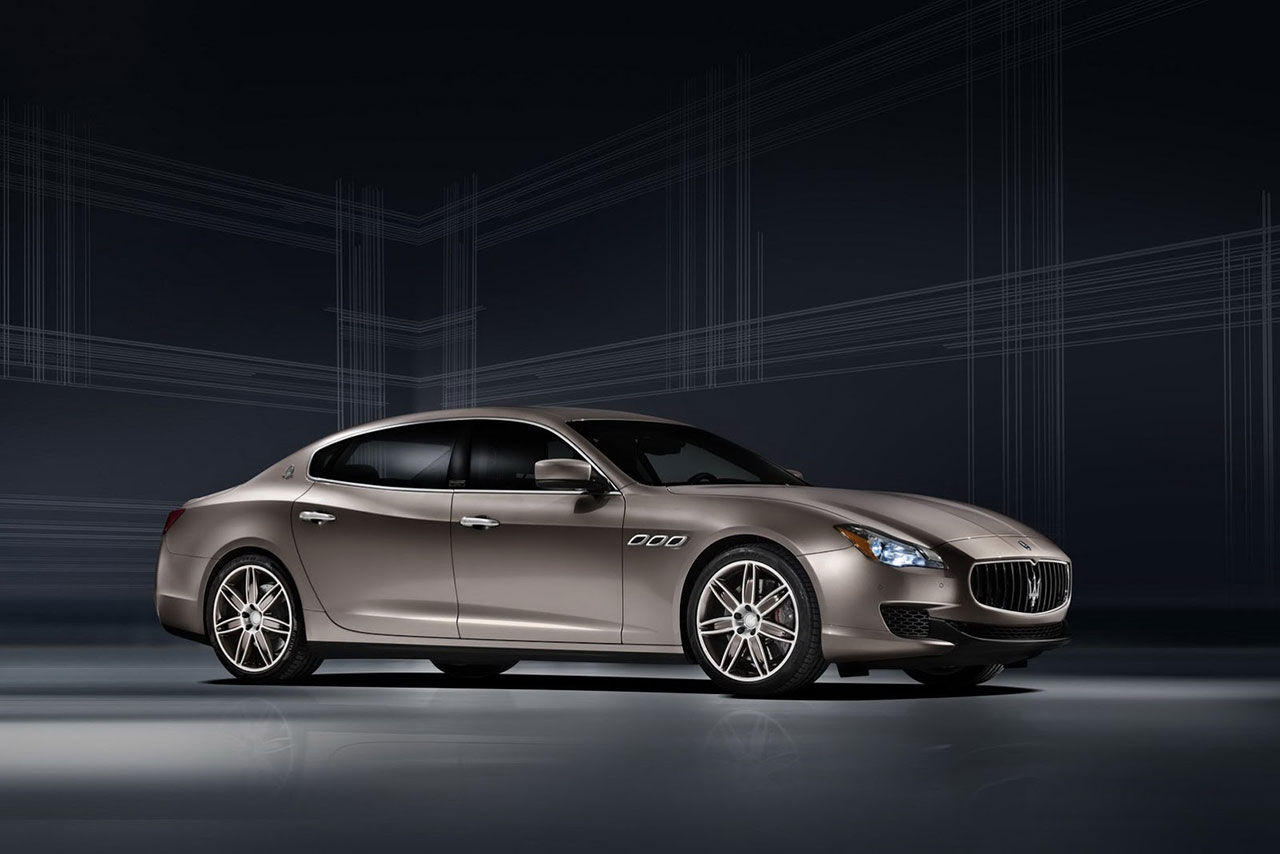 Maserati visar konceptversion av nya Quattroporte