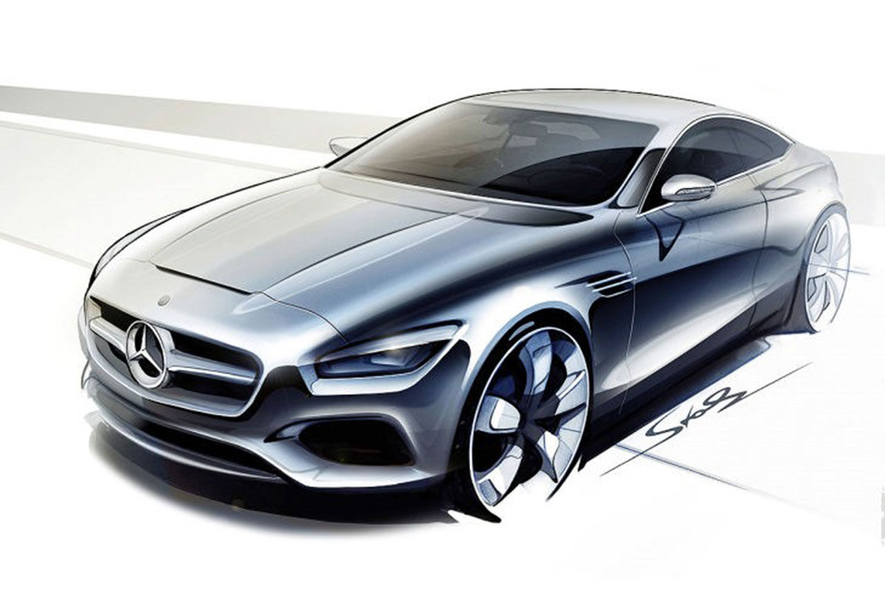 Mercedes visar nya S-klass Coupé i Frankfurt?
