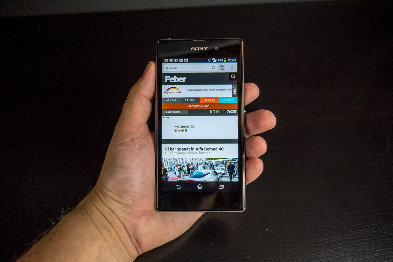 Så bra är Sony Xperia Z1