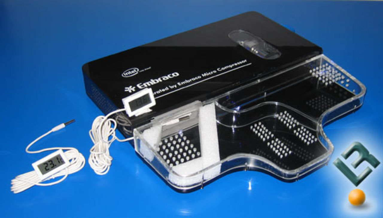 Kyl din bärbara med kompressor